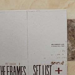 The Frames CD - Set List