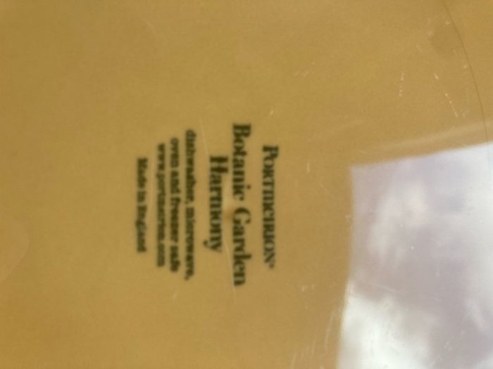 Portmeirion Botanic Garden Harmony Amber Deep Dinner Plate 26.5 cm