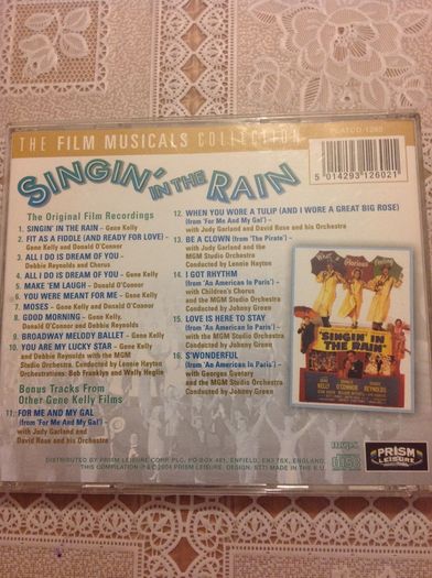 Singin' in the Rain.  CD.