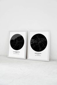 Custom Irish Digital Maps - Achill,  Westport, Dublin, Galway, Cork