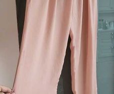 ZARA blush pants Sz S (Fit 8-10UK)