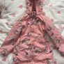 Girls Flowery Jacket, Age 5-6 Image 4