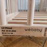Foldable wooden cot Image 3