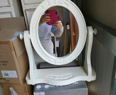 Vintage pine mirror