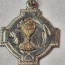 sterling silver communion medal Image 2