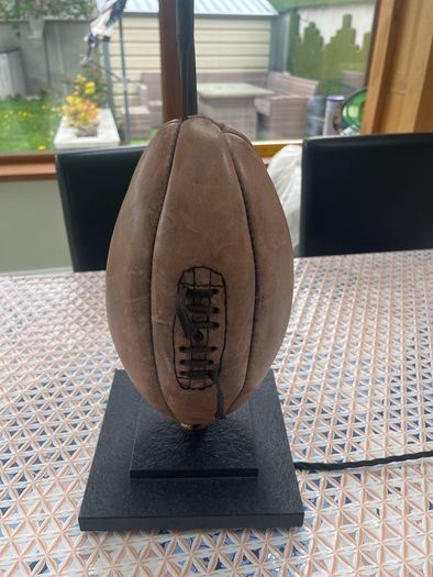 vintage rugby lamp