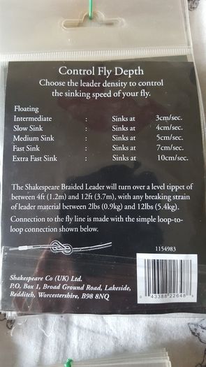 FISHING Fly leader