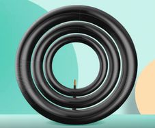 Rubber inner tubes for bicycles, electric scooters, or wheelbarrows