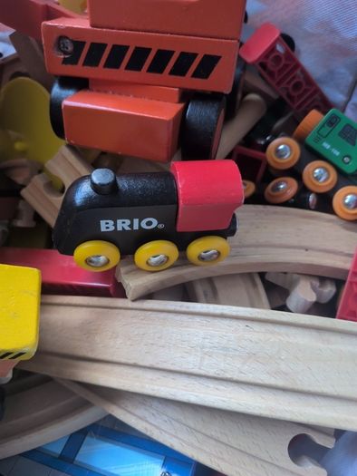 Wooden train set Brio