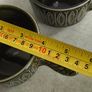 Vintage Tams England green handled soup bowls set of 2 Image 2