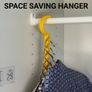 Space Saving Hanger Multi-Hanger Wardrobe Hook Image 3