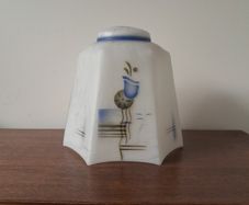 Art Deco Frosted Ceiling Pendant Glass Shade