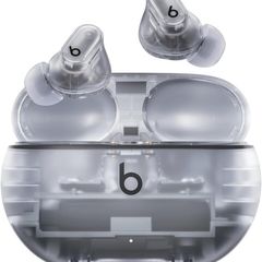 Beats Studio Buds + | True Wireless Noise Cancelling Earbuds, Enhanced Apple & Android Compatibility, Built-in Microphone, Sweat-Resistant Bluetooth Headphones, Spatial Audio - Transparent (Brand New)