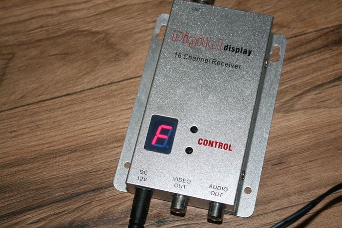12CH 2.4G Wireless AV Receiver 2.3G 2.4 Video Audio Transceiver RX Acceptor FPV Drone Video Receptor