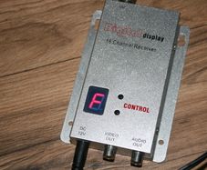 12CH 2.4G Wireless AV Receiver 2.3G 2.4 Video Audio Transceiver RX Acceptor FPV Drone Video Receptor