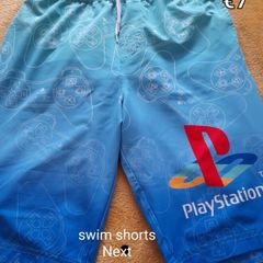 Swim shorts Next/Playstation size 14 years