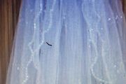 2 Tier Sequined and Crystal Elbow length Veil