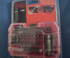 Black and decker drill bit set