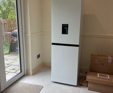 Fridge freezer standing