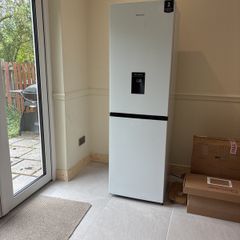 Fridge freezer standing