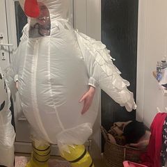 Halloween Costume - Kids' Inflatable Chicken Costume