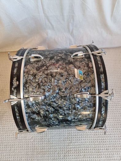 Ludwig Black Diamond Pearl Bass Kick Drum 20 x 14 downbeat virgin