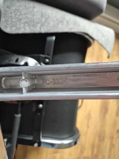 Eames Style Ribbed High Back Office Chair