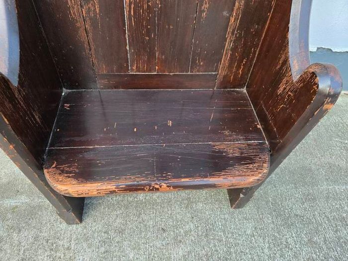 Victorian 2 seater pew or bench