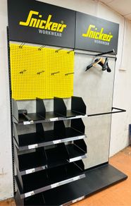 Work Wear Shop Display Stand - Exhibition Stand - Up To 6 Metres Available