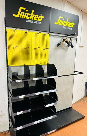 Work Wear Shop Display Stand - Exhibition Stand - Up To 6 Metres Available