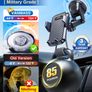 Car Phone Holder 2026 [85+ LBS Strong Suction & True Military-Grade] Rotatable Universal Mobile Phone Mount Dashboard Windscreen Vent Desk Automobile for iPhone 17 16 Pro Max 15 14 Samsung Image 2
