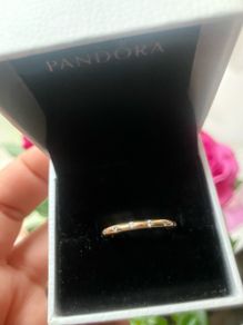 Genuine Pandora 14k solid gold ring