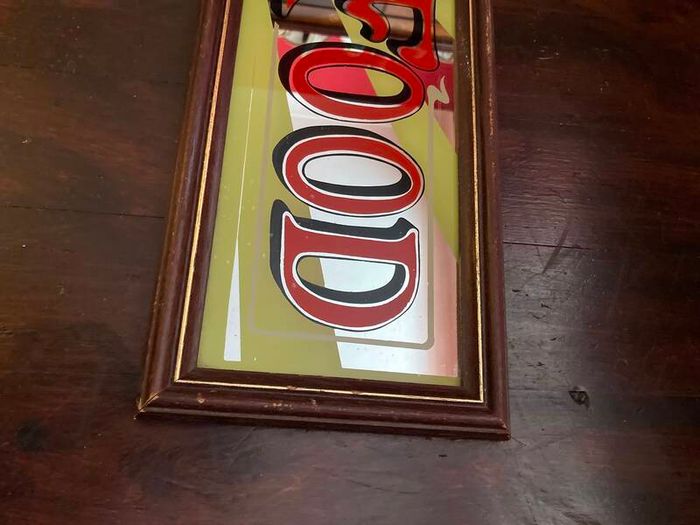 Food Mirror Sign