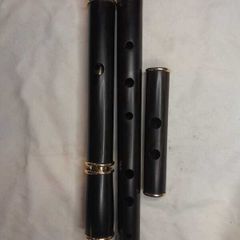 Blackwood wooden flute by Tommy Martin