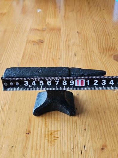 John Deere Vintage Minature Blacksmith's Combined Farm Tractor Collector Paperweight.  See Photos.