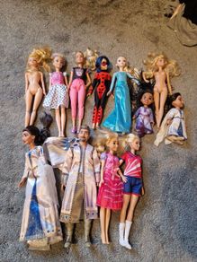 Barbie dolls and accessories
