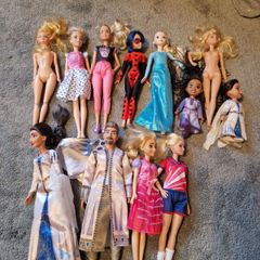 Barbie dolls and accessories