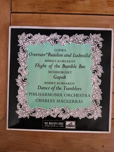 Russian Music Philharmonia Orchestra Charles Mackerras 7 inch EP HMV 7EP7084