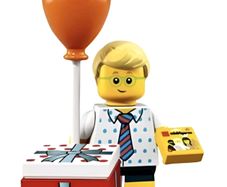Lego PARTY BOY Minifigure Lego Series 18 Lego Minifigure