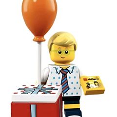 Lego PARTY BOY Minifigure Lego Series 18 Lego Minifigure