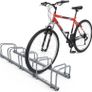 NEW SALE | 5 Bike Stand Floor or Wall mounted bike rack for garage Bicycle Parking rack Cycle Storage Locking Stand Image 2