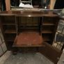 Vintage Oak Bureau & Cabinet Image 3