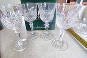 Set Of 4 Galway Clarendon Sherry Glass In Box.