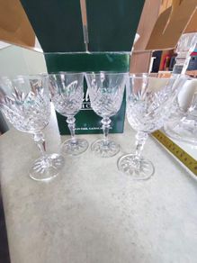 Set Of 4 Galway Clarendon Sherry Glass In Box.