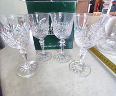 Set Of 4 Galway Clarendon Sherry Glass In Box.