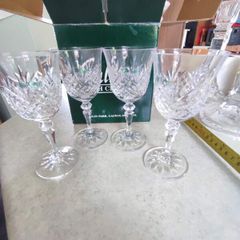 Set Of 4 Galway Clarendon Sherry Glass In Box.