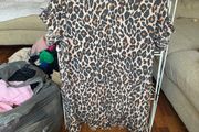 mini dress Leopard print sz 18