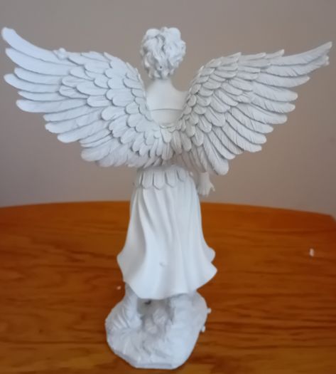 large arch angel michael statue
