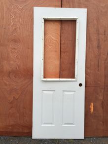 External insulated door