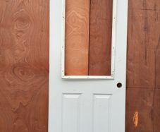 External insulated door